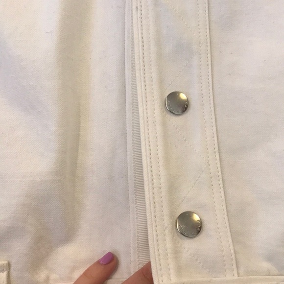 Rag & Bone / Branson white button down skirt NWT - Picture 4 of 5